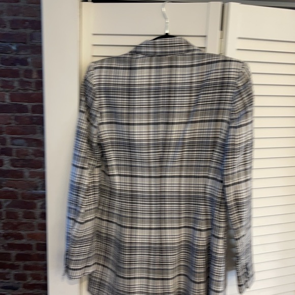 ZARA Tailored Plaid Blazer NWT sz XS - Picture 4 of 7